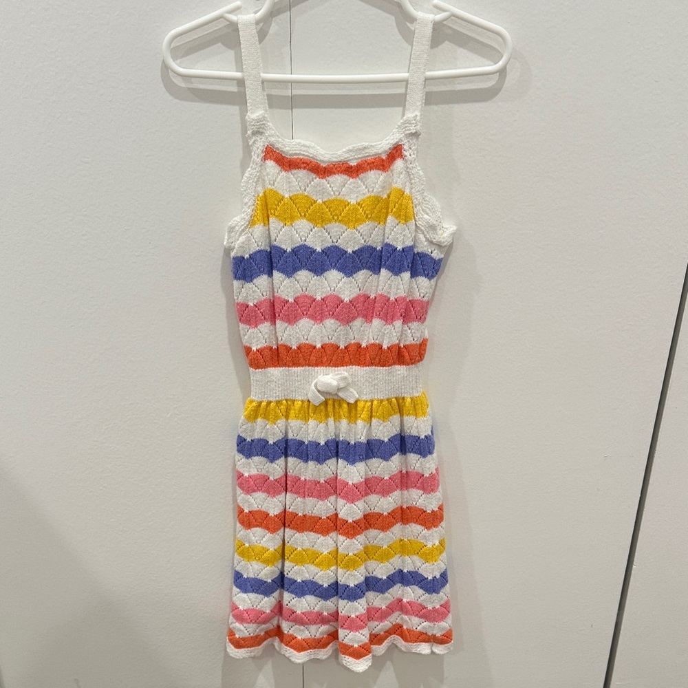 Janie and Jack Multicolor Striped Dress